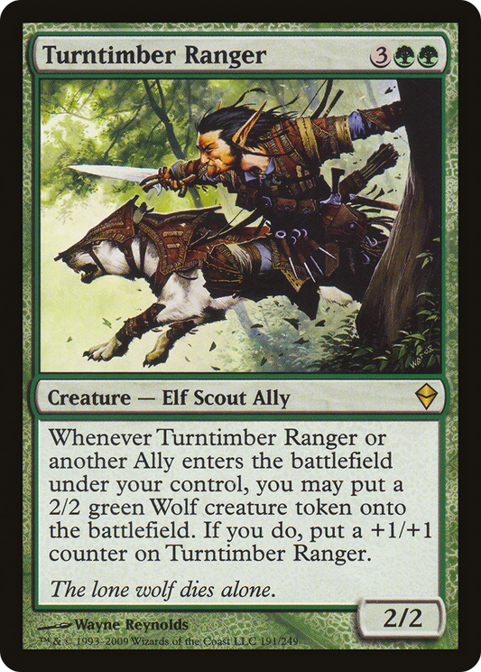 Turntimber Ranger (ZEN-191) - Zendikar Foil