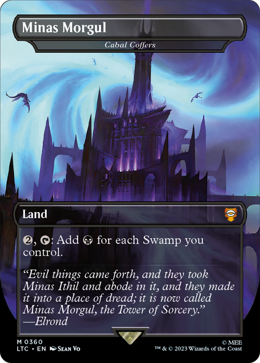 Cabal Coffers (LTC-360) - Tales of Middle-earth Commander / Minas Morgul (Borderless) Foil