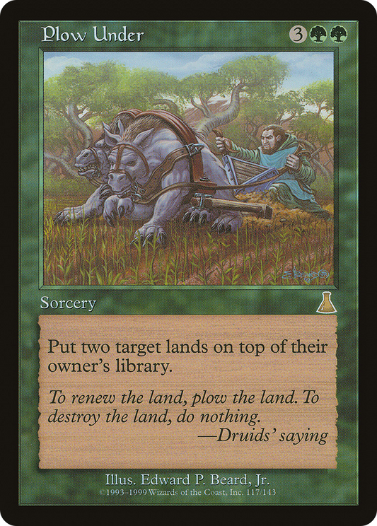 Plow Under (UDS-117) - Urza's Destiny