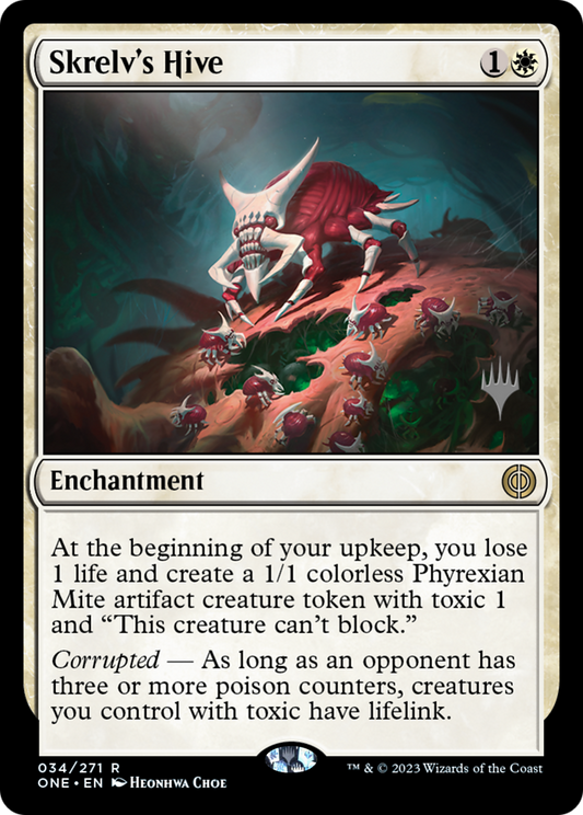 Skrelv's Hive (PPONE-034) - Phyrexia: All Will Be One Promos