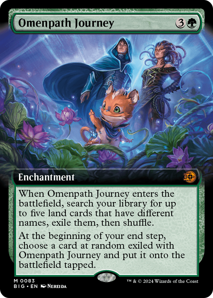 Omenpath Journey (BIG-083) - The Big Score: (Extended Art) Foil