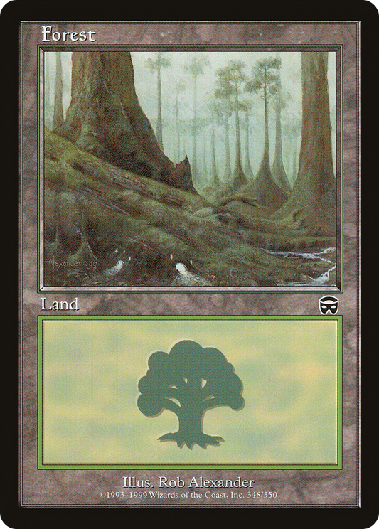 Forest (MMQ-348) - Mercadian Masques Foil