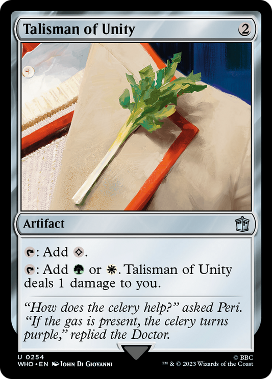 Talisman of Unity (WHO-254) - Doctor Who Foil