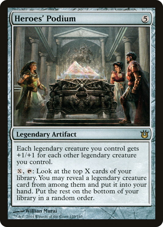 Heroes' Podium (BNG-159) - Born of the Gods Foil