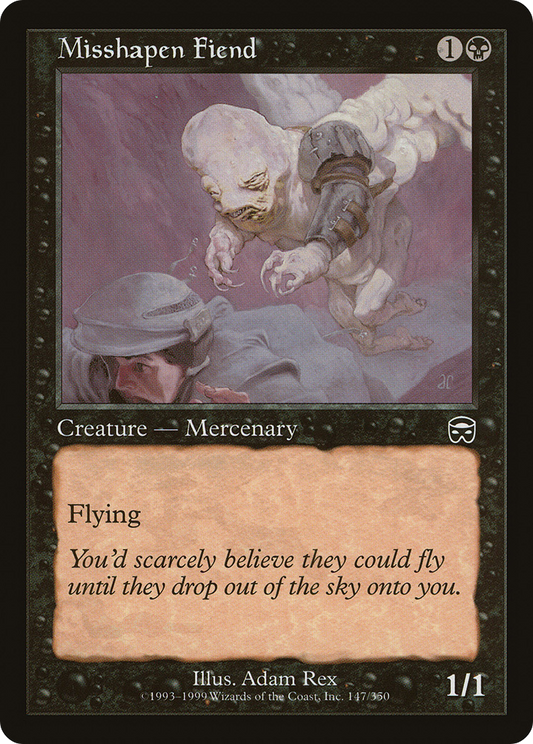 Misshapen Fiend (MMQ-147) - Mercadian Masques Foil