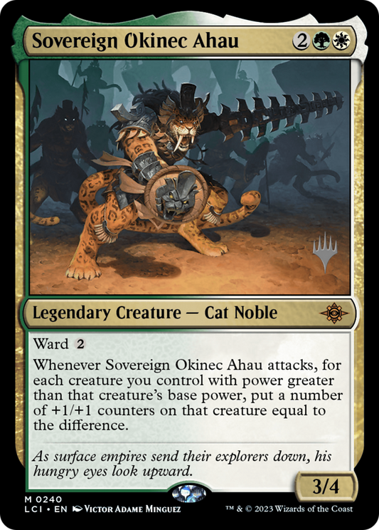 Sovereign Okinec Ahau (PPLCI-240) - The Lost Caverns of Ixalan Promos