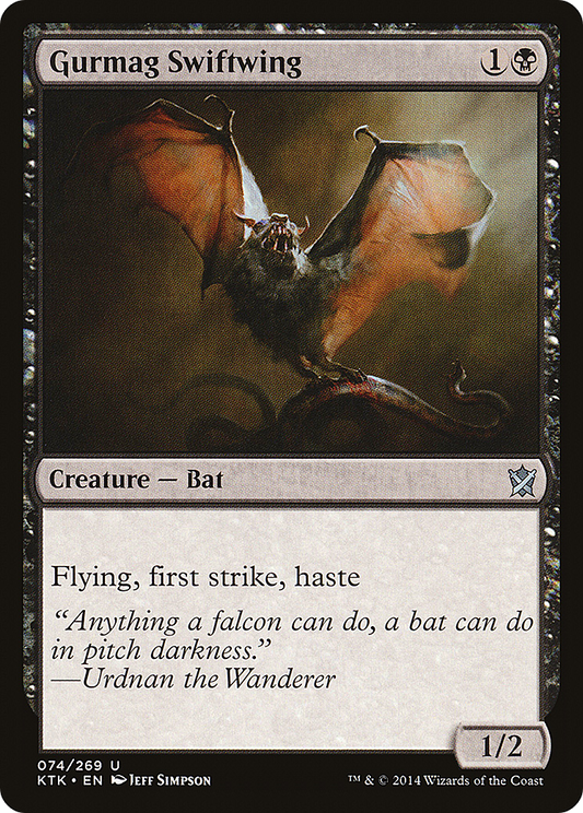 Gurmag Swiftwing (KTK-074) - Khans of Tarkir Foil