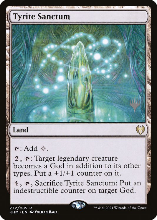 Tyrite Sanctum (PPKHM-272) - Kaldheim Promos Foil