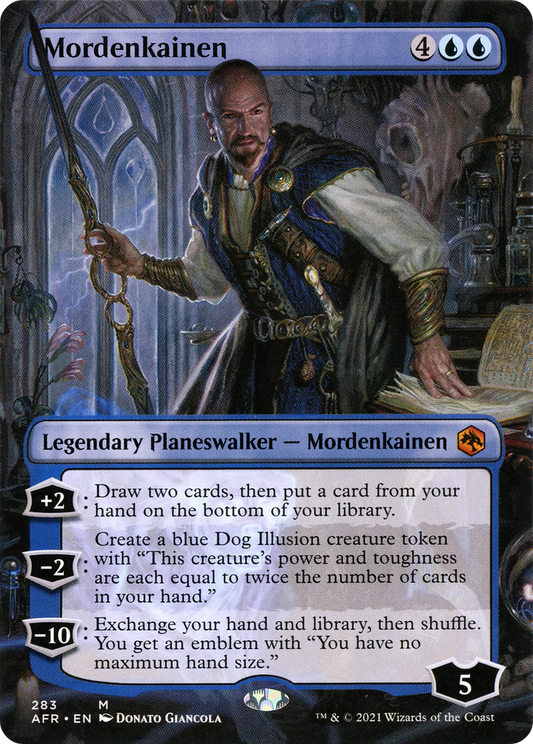 Mordenkainen (AFR-283) - Adventures in the Forgotten Realms (Borderless) Foil