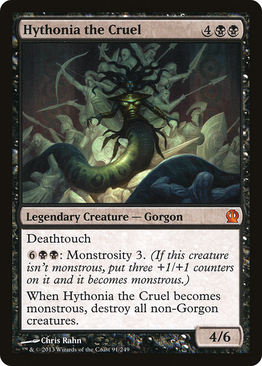 Hythonia the Cruel (THS-091) - Theros Foil