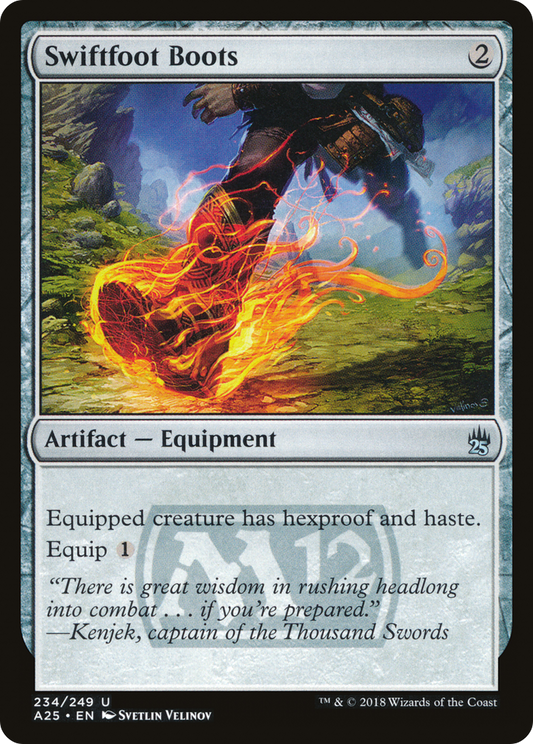 Swiftfoot Boots (A25-234) - Masters 25 Foil