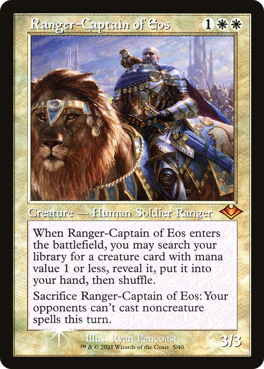 Ranger-Captain of Eos (MH1-005) - Modern Horizons 1 Timeshifts Foil