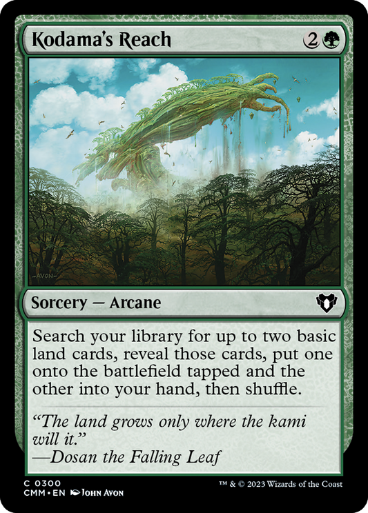 Kodama's Reach (CMM-300) - Commander Masters