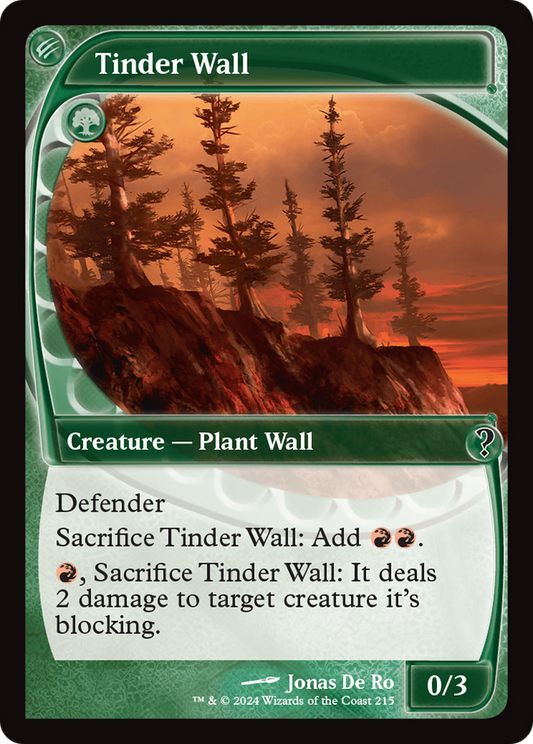 Tinder Wall (MB2-215) - Mystery Booster 2 Foil