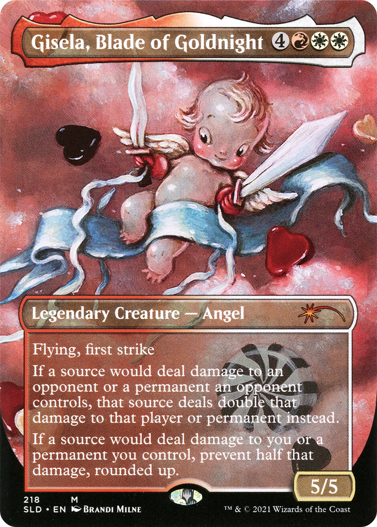 Gisela, Blade of Goldnight (SLD-218) - Secret Lair Drop (Borderless)