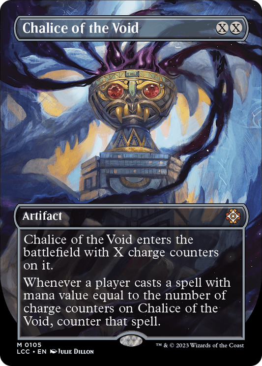 Chalice of the Void (LCC-105) - The Lost Caverns of Ixalan Commander (Borderless) Foil