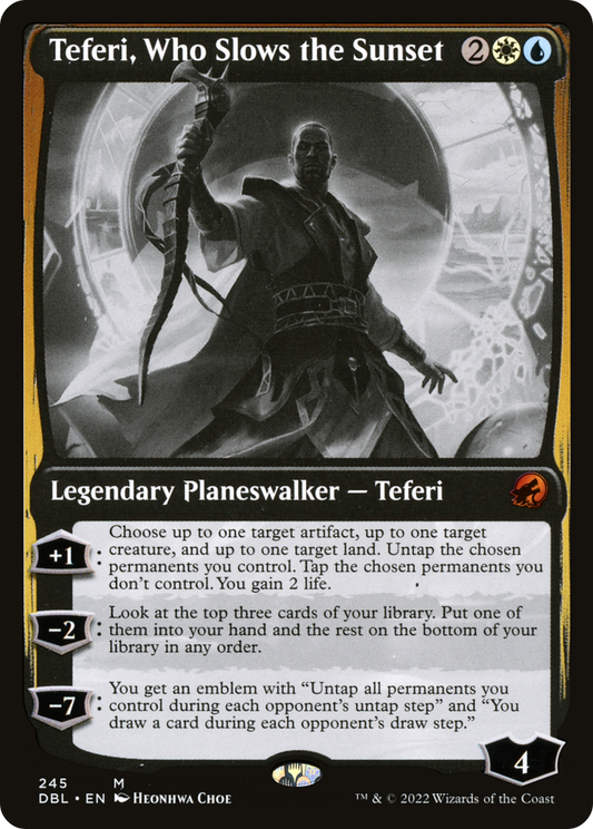 Teferi, Who Slows the Sunset (DBL-245) - Innistrad: Double Feature