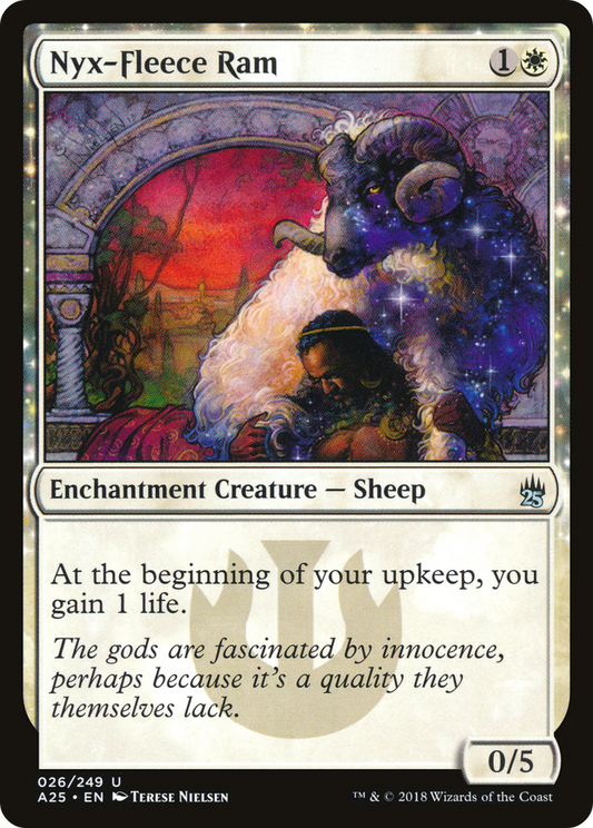 Nyx-Fleece Ram (A25-026) - Masters 25: (enchantment) Foil