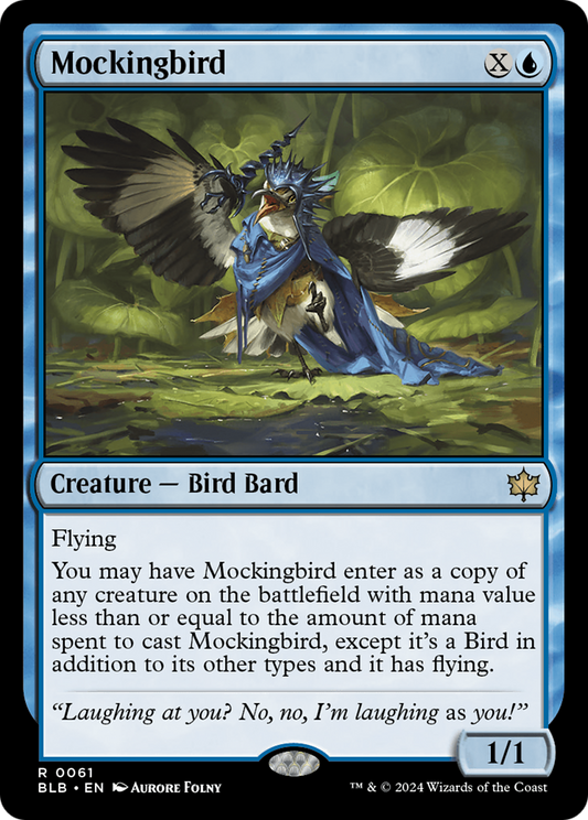 Mockingbird (BLB-061) - Bloomburrow Foil