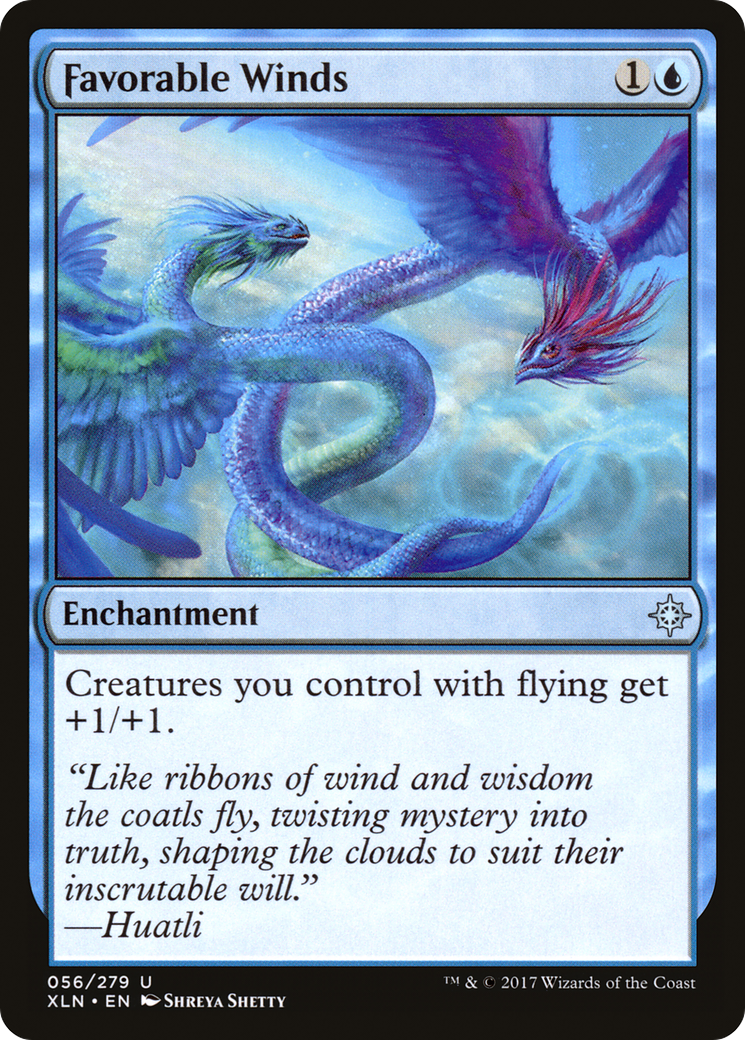 Favorable Winds (XLN-056) - Ixalan Foil