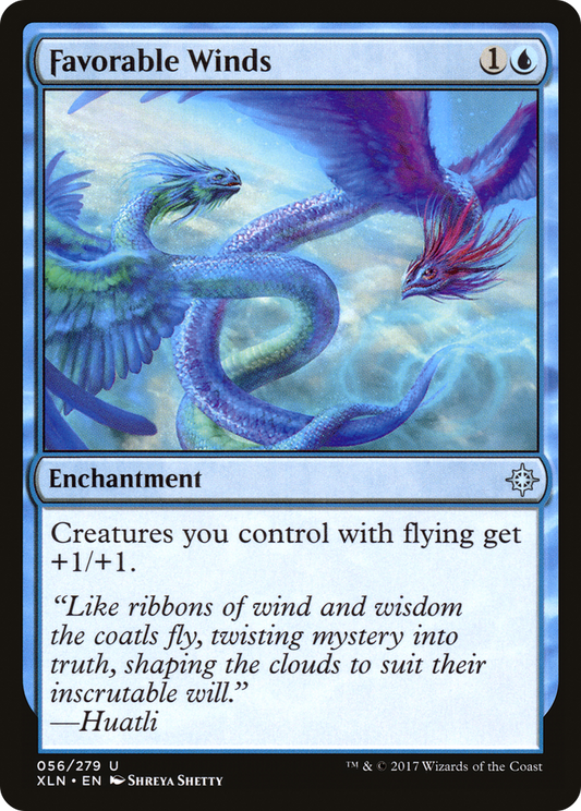 Favorable Winds (XLN-056) - Ixalan Foil