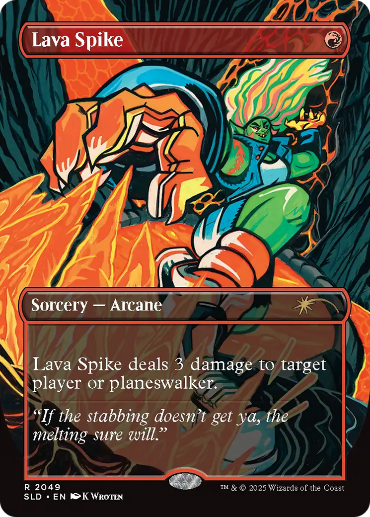 Lava Spike (SLD-2049) - Secret Lair Drop