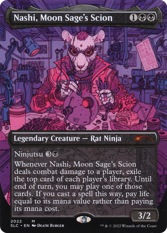 Nashi, Moon Sage's Scion (SLC-2022) - Secret Lair 30th Anniversary Countdown Kit (Borderless)