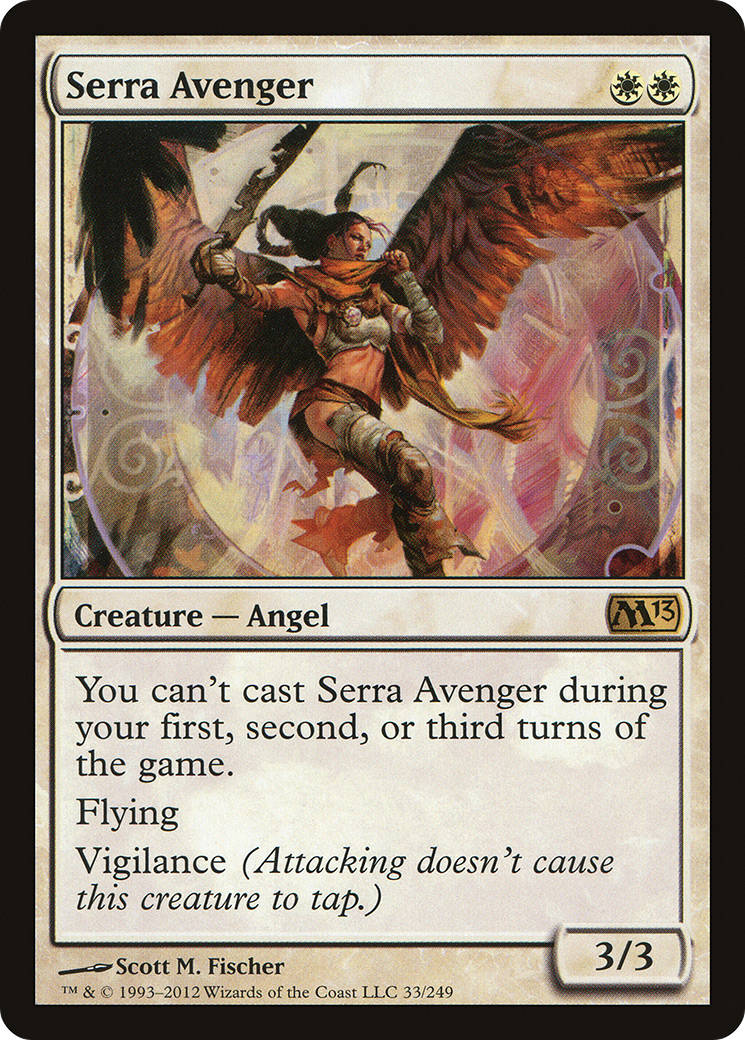 Serra Avenger (M13-033) - Magic 2013 Foil
