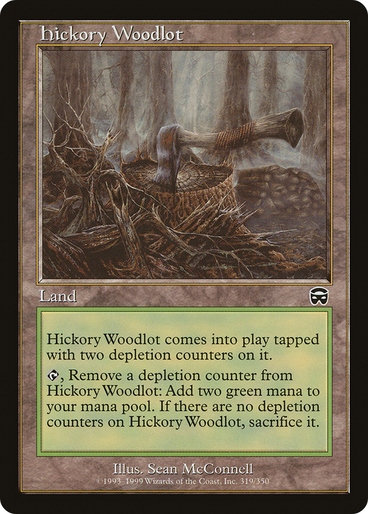 Hickory Woodlot (MMQ-319) - Mercadian Masques Foil
