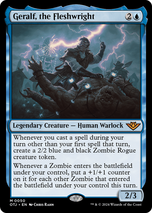 Geralf, the Fleshwright (OTJ-050) - Outlaws of Thunder Junction Foil
