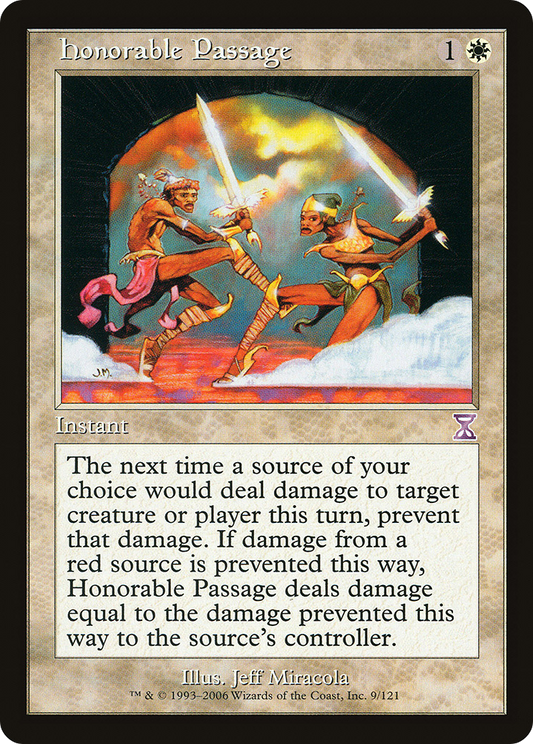 Honorable Passage (TSB-009) - Time Spiral Timeshifted Foil