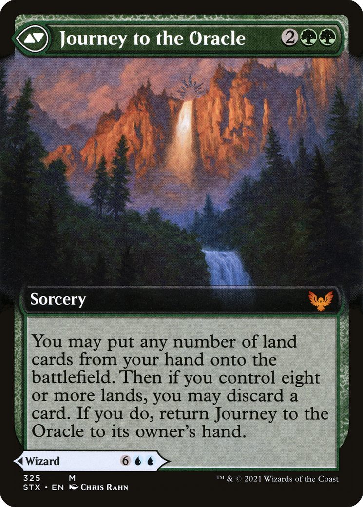Jadzi, Oracle of Arcavios // Journey to the Oracle (STX-325) - Strixhaven: School of Mages: (Extended Art)