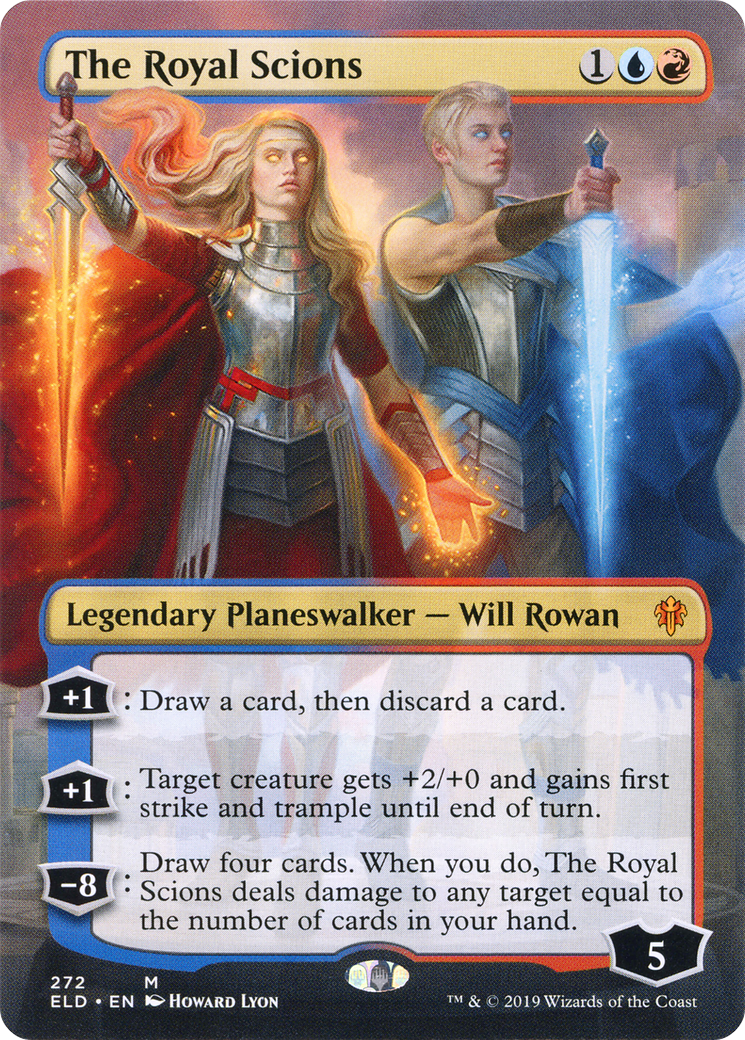 The Royal Scions (ELD-272) - Throne of Eldraine (Borderless) Foil