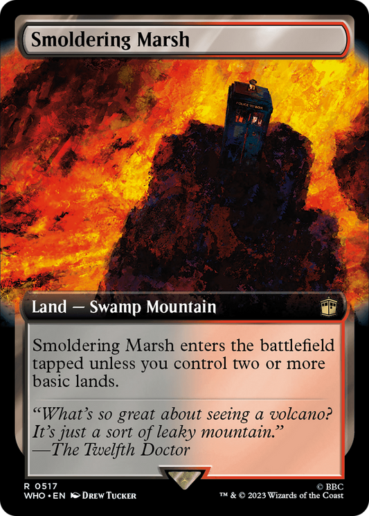Smoldering Marsh (WHO-517) - Doctor Who: (Extended Art)