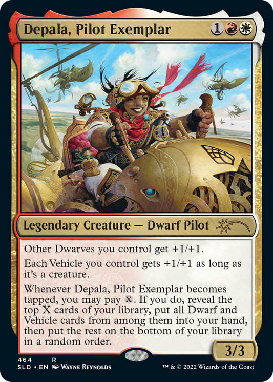 Depala, Pilot Exemplar (SLD-464) - Secret Lair Drop