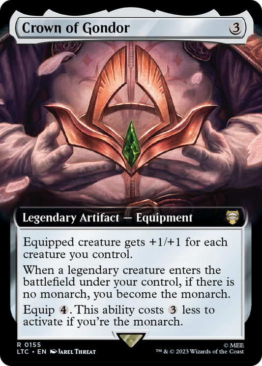 Crown of Gondor (LTC-155) - Tales of Middle-earth Commander: (Extended Art)