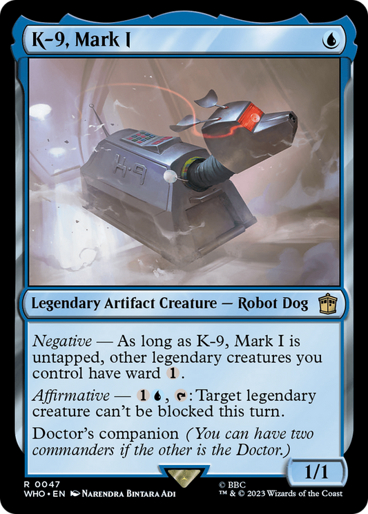 K-9, Mark I (WHO-047) - Doctor Who Foil