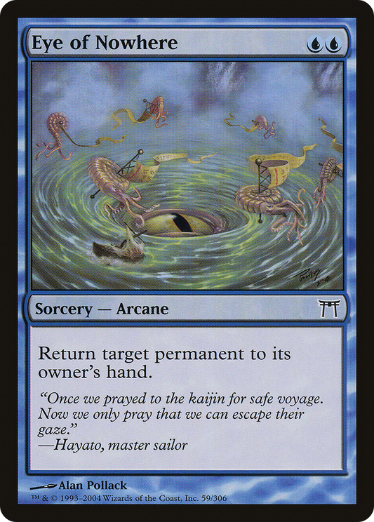 Eye of Nowhere (CHK-059) - Champions of Kamigawa Foil