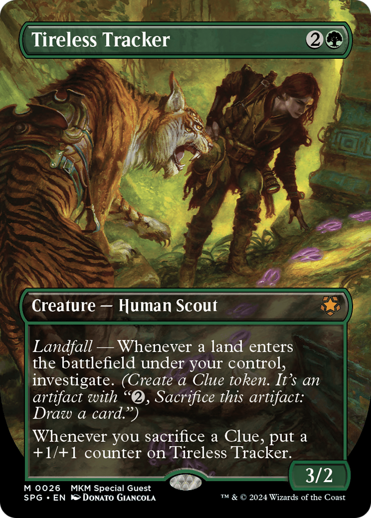 Tireless Tracker (SPG-026) - Special Guests (Borderless)