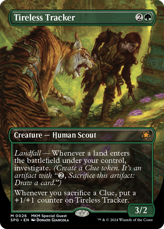 Tireless Tracker (SPG-026) - Special Guests (Borderless)