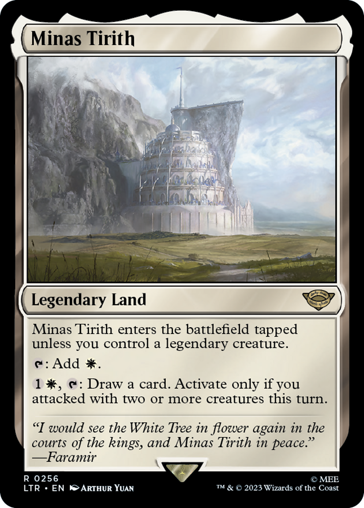 Minas Tirith (LTR-256) - The Lord of the Rings: Tales of Middle-earth Foil