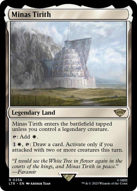 Minas Tirith (LTR-256) - The Lord of the Rings: Tales of Middle-earth Foil