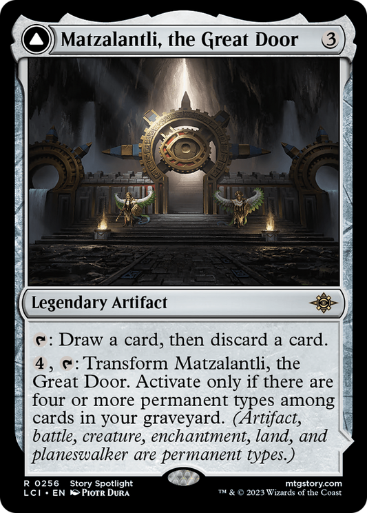 Matzalantli, the Great Door // The Core (LCI-256) - The Lost Caverns of Ixalan Foil