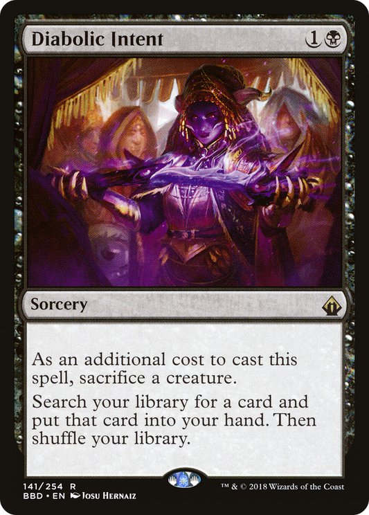 Diabolic Intent (BBD-141) - Battlebond Foil