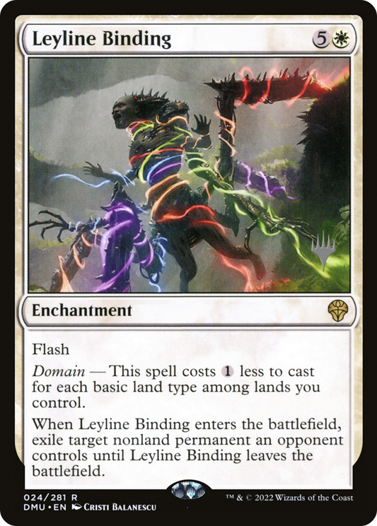 Leyline Binding (PPDMU-024) - Dominaria United Promos Foil