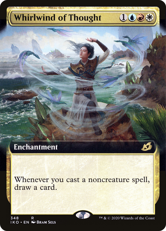 Whirlwind of Thought (IKO-348) - Ikoria: Lair of Behemoths: (Extended Art)