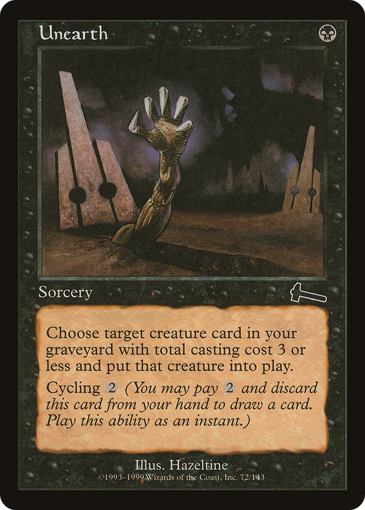 Unearth (ULG-072) - Urza's Legacy Foil