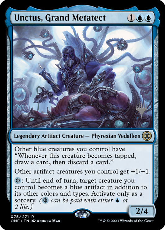 Unctus, Grand Metatect (PPONE-75P) - Phyrexia: All Will Be One Promos Foil