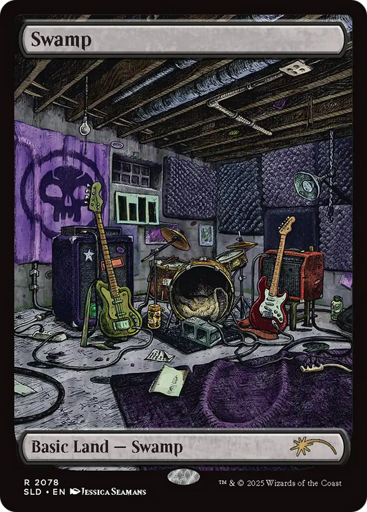 Swamp (SLD-2078) - Secret Lair Drop (Borderless)