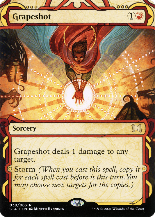 Grapeshot (STA-039) - Strixhaven Mystical Archive: (Showcase) (Borderless) Foil